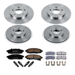 Power Stop KOE5454 Autospecialty - 1-Click Daily Driver Brake Kits (Front And Rear) for 1994-1999 Buick Regal product image