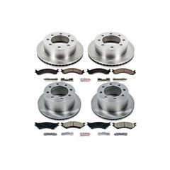Power Stop KOE5466 Autospecialty - 1-Click Daily Driver Brake Kits (Front And Rear) for 2001-2002 Dodge Ram 2500 product image