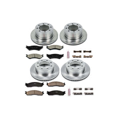 Power Stop KOE5468 Autospecialty - 1-Click Daily Driver Brake Kits (Front And Rear) for 2003-2008 Dodge Ram 1500 product image
