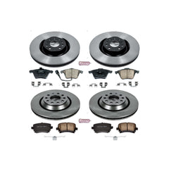 Power Stop KOE5471 Autospecialty - 1-Click Daily Driver Brake Kits (Front And Rear) for 2006-2013 Volkswagen Cc product image