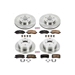 Power Stop KOE5477 Autospecialty - 1-Click Daily Driver Brake Kits (Front And Rear) for 2007-2013 Mitsubishi Outlander product image