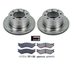 Power Stop KOE5490 Autospecialty - 1-Click Daily Driver Brake Kits (Rear) for 2003-2008 Dodge Ram 1500 product image