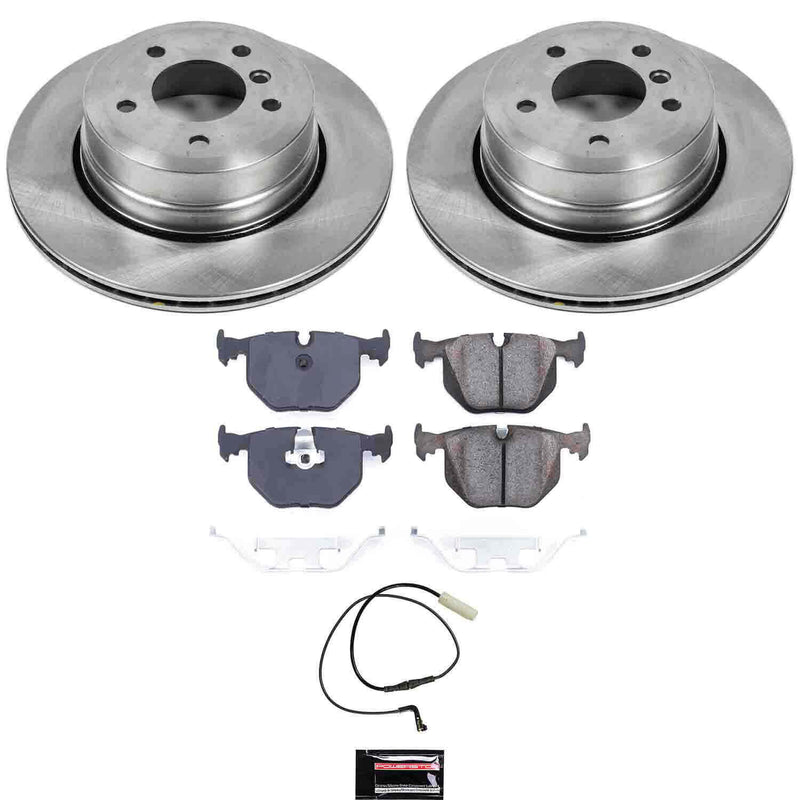 Power Stop KOE5492 Autospecialty - 1-Click Daily Driver Brake Kits (Rear) for 2006-2010 BMW 530XI product image