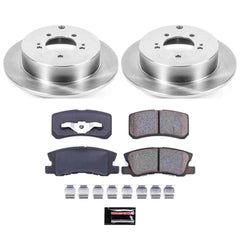 Power Stop KOE5499 Autospecialty - 1-Click Daily Driver Brake Kits (Rear) for 2007-2015 Mitsubishi Lancer product image