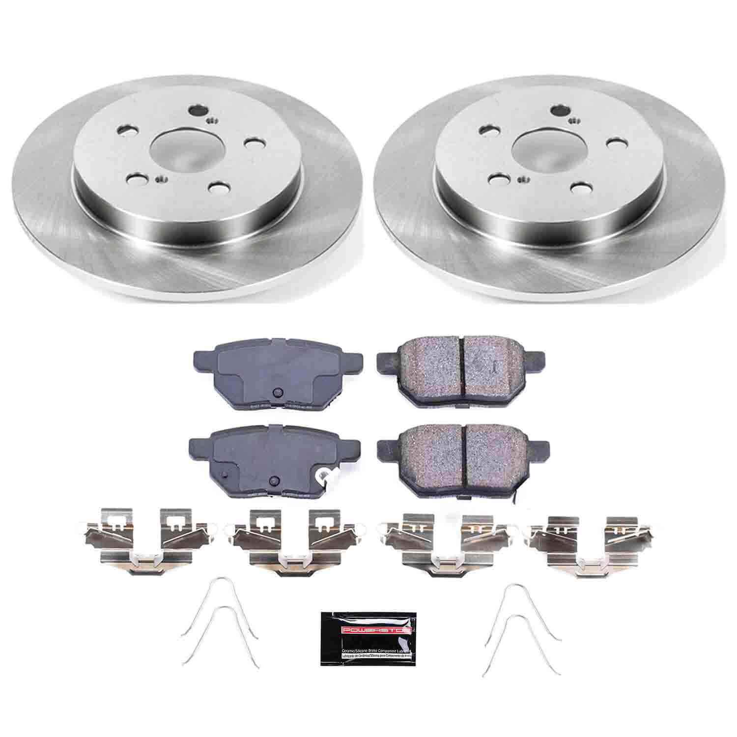Power Stop KOE5503 Autospecialty - 1-Click Daily Driver Brake Kits (Rear) for 2010-2022 Lexus CT200H product image