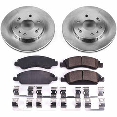 Power Stop KOE5519 Autospecialty - 1-Click Daily Driver Brake Kits (Front) for 2007-2020 Chevrolet Tahoe product image
