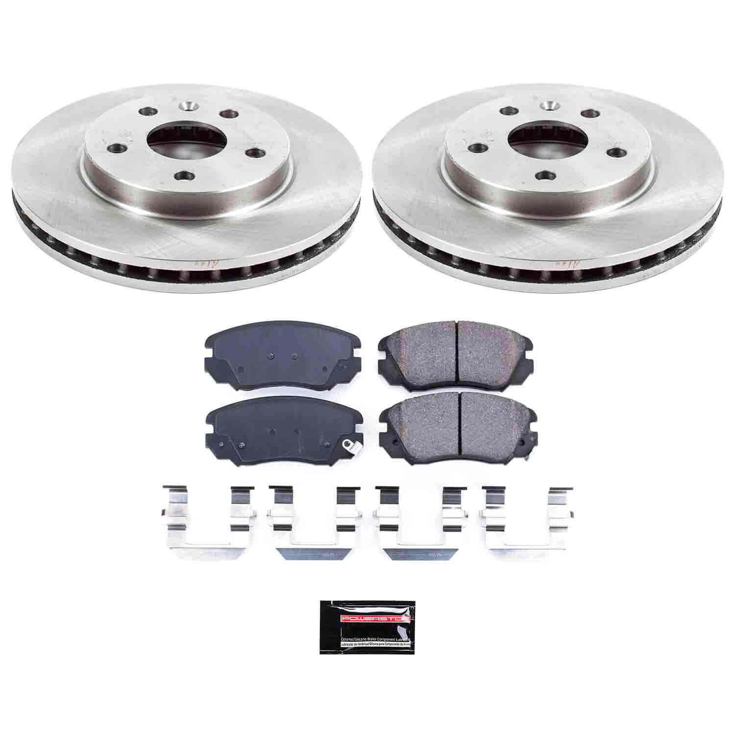 Power Stop KOE5522 Autospecialty - 1-Click Daily Driver Brake Kits (Front) for 2010-2016 Buick Lacrosse product image