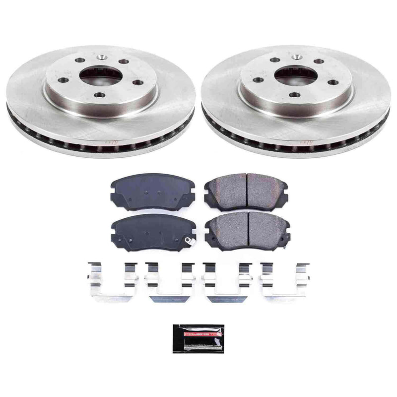 Power Stop KOE5522 Autospecialty - 1-Click Daily Driver Brake Kits (Front) for 2010-2016 Buick Lacrosse product image