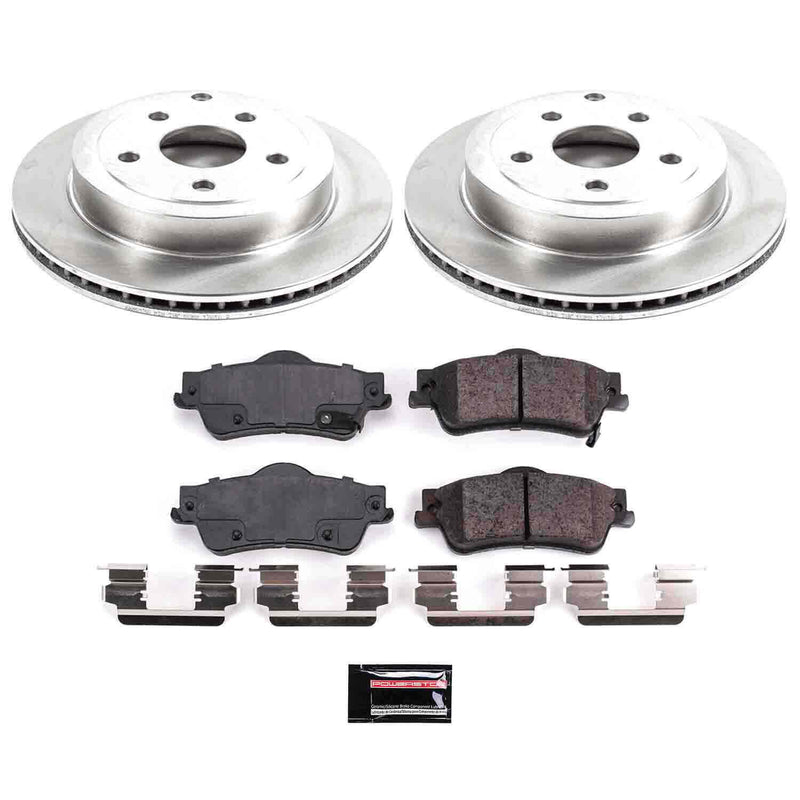 Power Stop KOE5525 Autospecialty - 1-Click Daily Driver Brake Kits (Rear) for 2008-2009 Pontiac G8 product image
