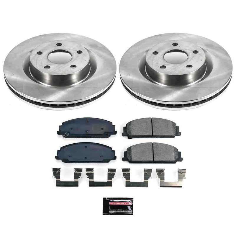 Power Stop KOE5529 Autospecialty - 1-Click Daily Driver Brake Kits (Front) for 2008-2009 Pontiac G8 product image