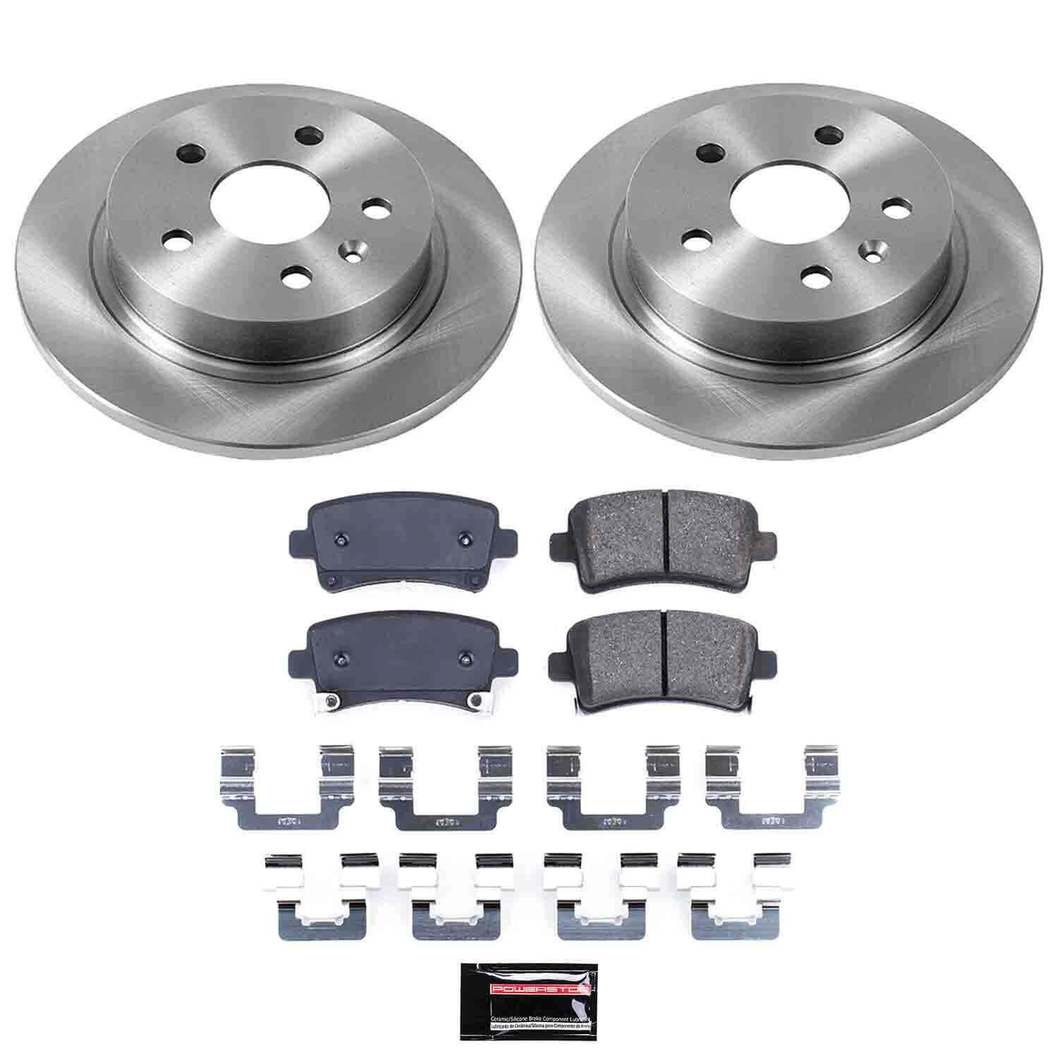 Power Stop KOE5531 Autospecialty - 1-Click Daily Driver Brake Kits (Rear) for 2010-2016 Buick Lacrosse product image