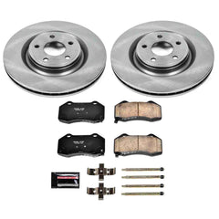 Power Stop KOE5532 Autospecialty - 1-Click Daily Driver Brake Kits (Front) for 2008-2010 Chevrolet Cobalt product image