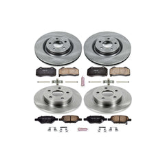 Power Stop KOE5534 Autospecialty - 1-Click Daily Driver Brake Kits (Front And Rear) for 2009-2010 Chevrolet Hhr product image