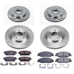 Power Stop KOE5540 Autospecialty 1-Click Daily Driver Front And Rear Brake Kit for 2009-2011 Cadillac Sts product image
