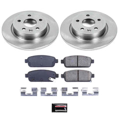 Power Stop KOE5544 Autospecialty - 1-Click Daily Driver Brake Kits (Rear) for 2011-2017 Buick Encore product image