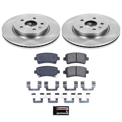 Power Stop KOE5547 Autospecialty - 1-Click Daily Driver Brake Kits (Rear) for 2010-2020 Buick Allure product image