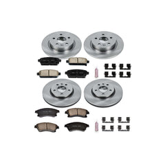 Power Stop KOE5551 Autospecialty - 1-Click Daily Driver Brake Kits (Front And Rear) for 2011-2016 Chevrolet Cruze product image