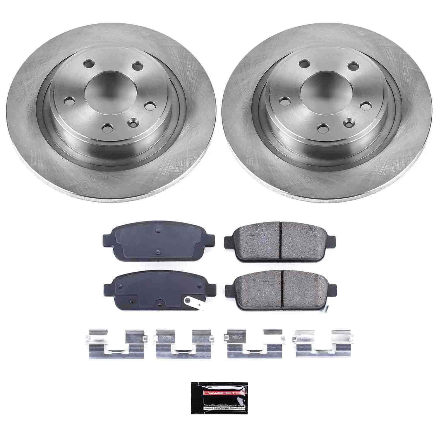 Power Stop KOE5552 Autospecialty - 1-Click Daily Driver Brake Kits (Rear) for 2011-2019 Buick Cascada product image