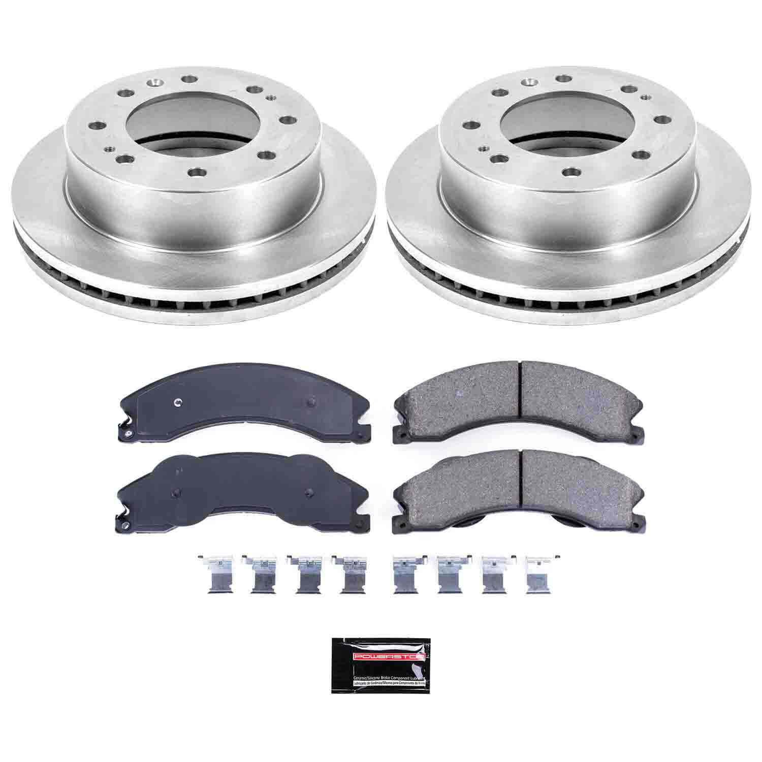 Power Stop KOE5559 Autospecialty - 1-Click Daily Driver Brake Kits (Front) for 2011 Chevrolet Silverado 2500 HD product image