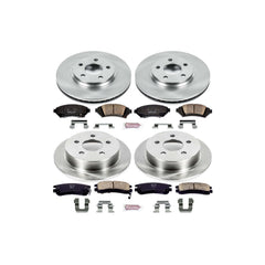 Power Stop KOE5564 Autospecialty - 1-Click Daily Driver Brake Kits (Front And Rear) for 2005 Chevrolet Impala product image