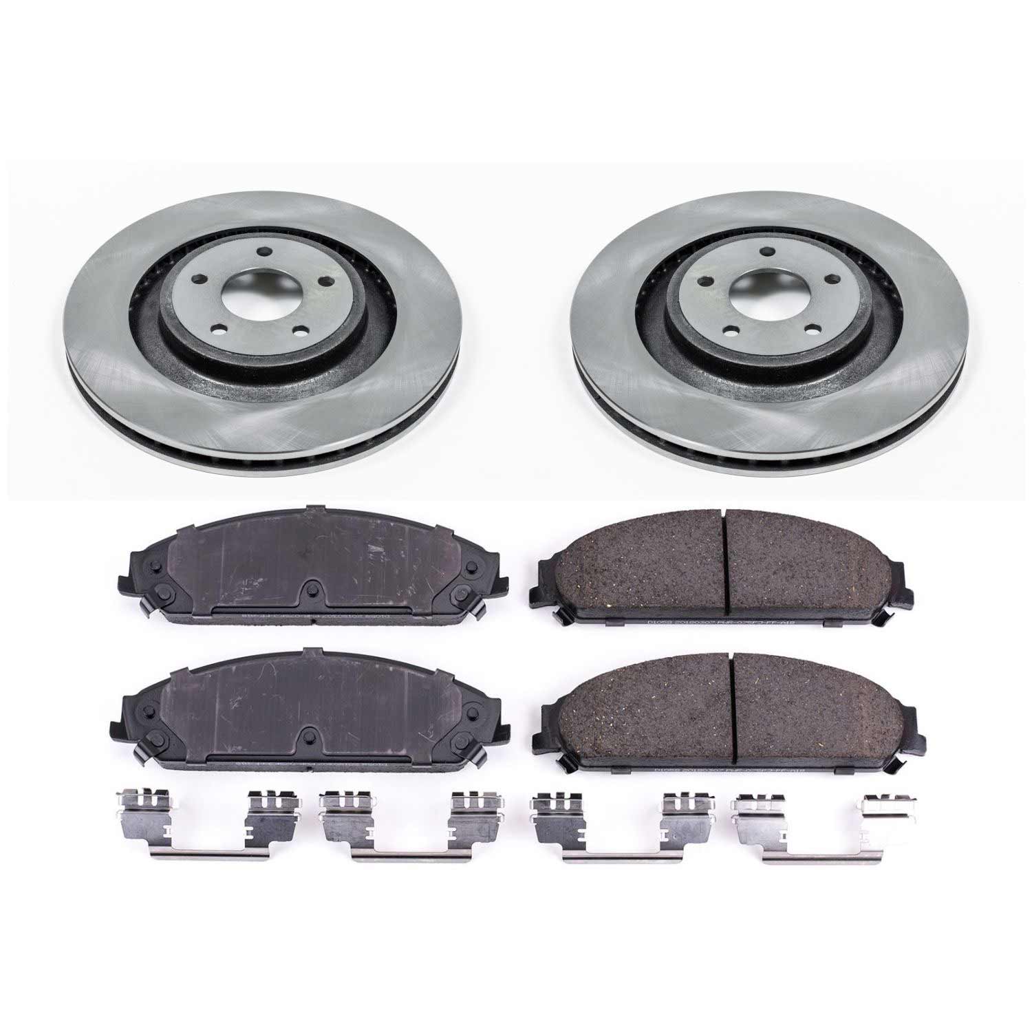 Power Stop KOE5565 Autospecialty - 1-Click Daily Driver Brake Kits (Front) for 2008-2014 Chrysler 200 product image