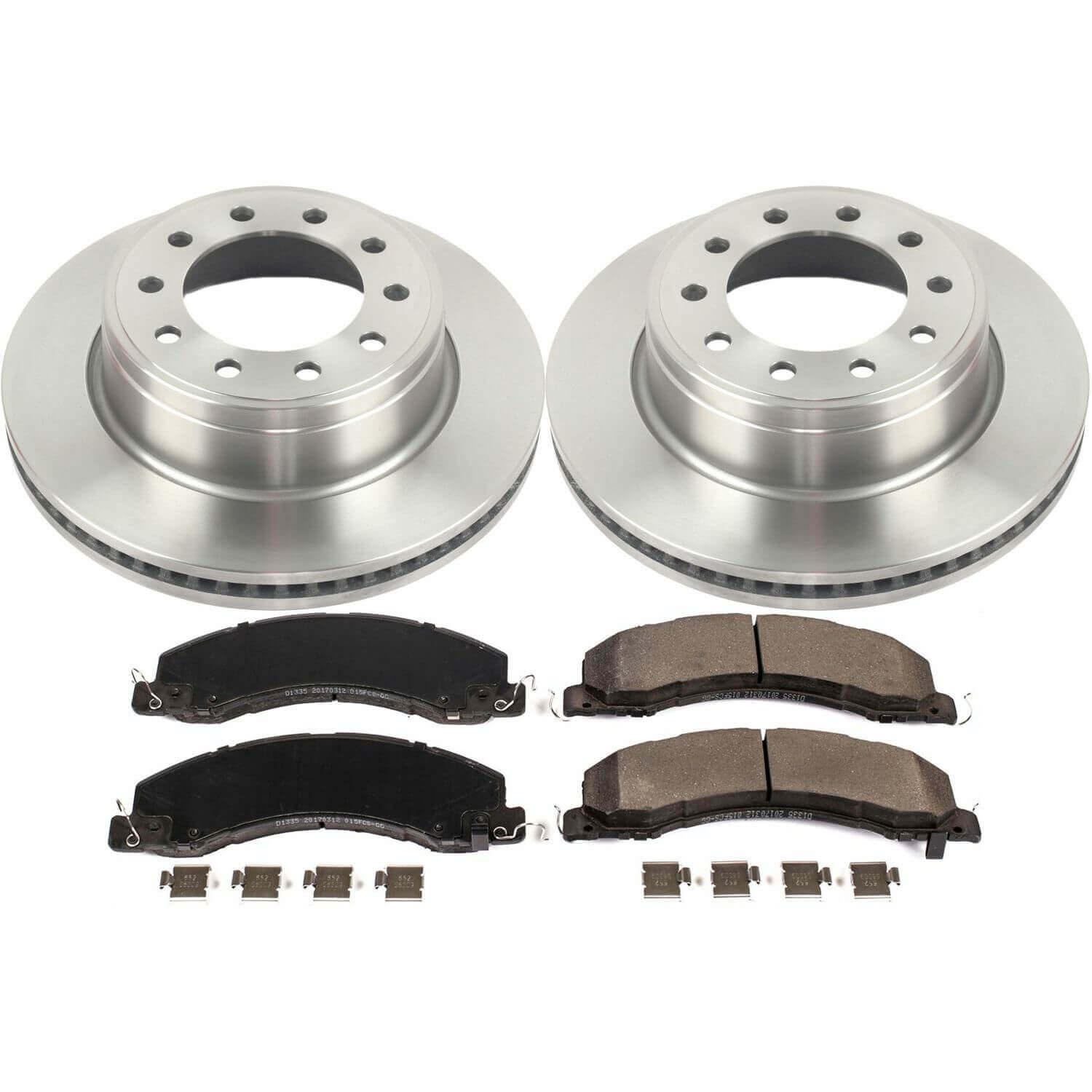 Power Stop KOE5567 Autospecialty 1-Click Daily Driver Front Pad And Rotor Kit for 2008-2024 Dodge Ram 4500 product image