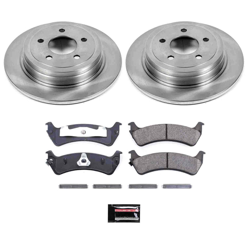 Power Stop KOE5570 Autospecialty - 1-Click Daily Driver Brake Kits (Rear) for 2003-2005 Ford Explorer Sport product image