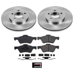 Power Stop KOE5571 Autospecialty - 1-Click Daily Driver Brake Kits (Front) for 2010-2012 Ford Escape product image