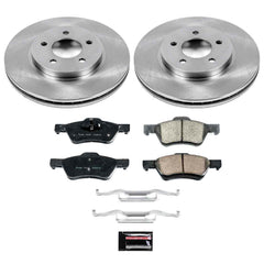 Power Stop KOE5572 Autospecialty - 1-Click Daily Driver Brake Kits (Front) for 2010-2012 Ford Escape product image