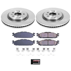 Power Stop KOE5583 Autospecialty - 1-Click Daily Driver Brake Kits (Front) for 2011-2019 Ford Explorer product image