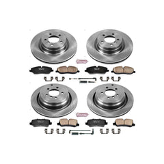 Power Stop KOE5632 Autospecialty 1-Click Daily Driver Front And Rear Brake Kit for 2006-2009 Land Rover Range Rover product image