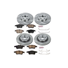 Power Stop KOE5637 Autospecialty - 1-Click Daily Driver Brake Kits (Front And Rear) for 2006-2010 Jaguar S-Type product image