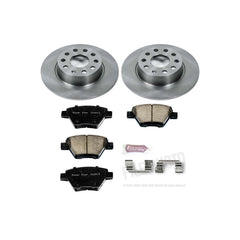 Power Stop KOE5667 Autospecialty - 1-Click Daily Driver Brake Kits (Rear) for 2009-2016 Audi A3 product image