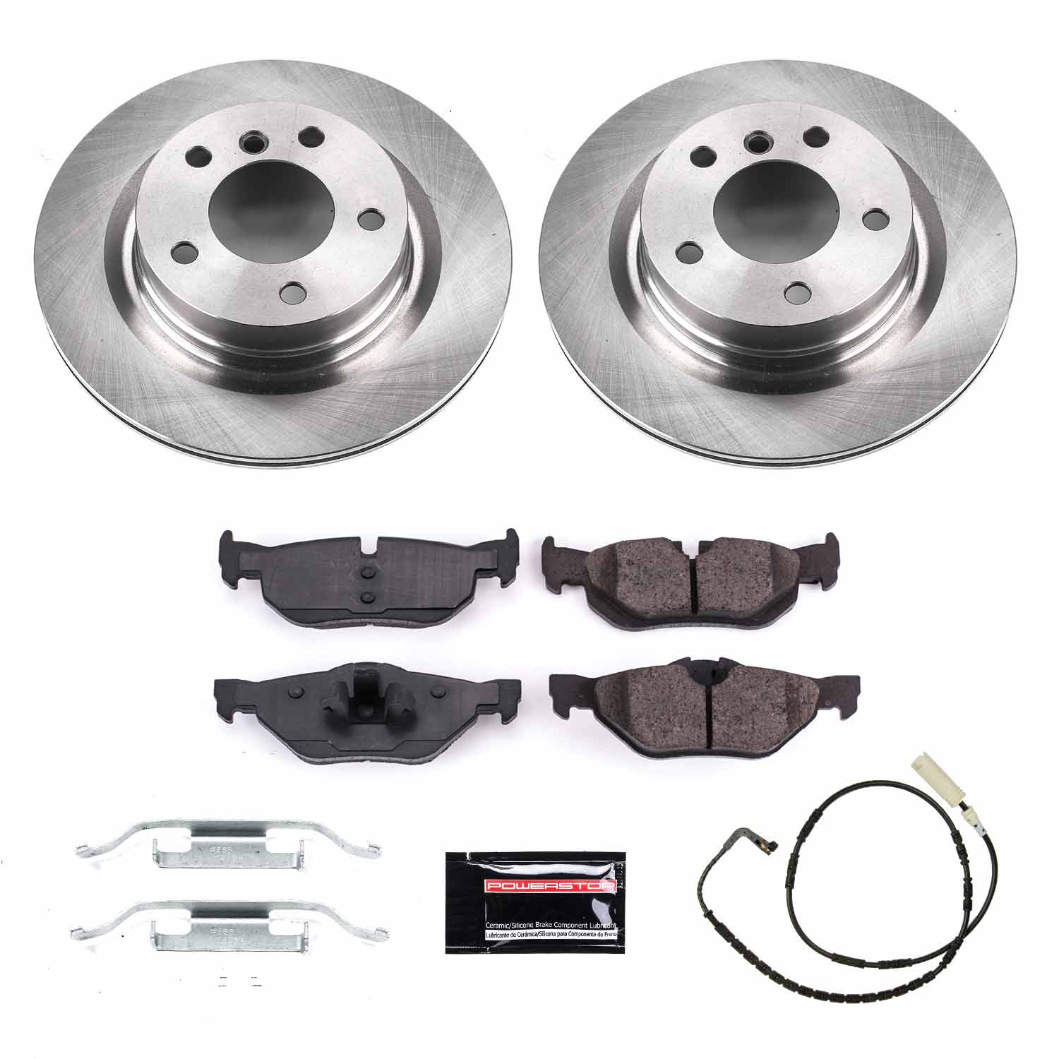 Power Stop KOE5687 Autospecialty 1-Click Daily Driver Rear Brake Kit for 2008-2010 BMW 128I product image