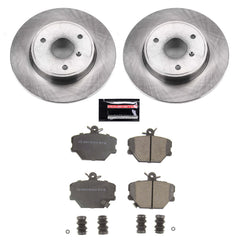 Power Stop KOE5695 Autospecialty 1-Click Daily Driver Front Pad And Rotor Kit for 2008-2016 Smart Fortwo product image