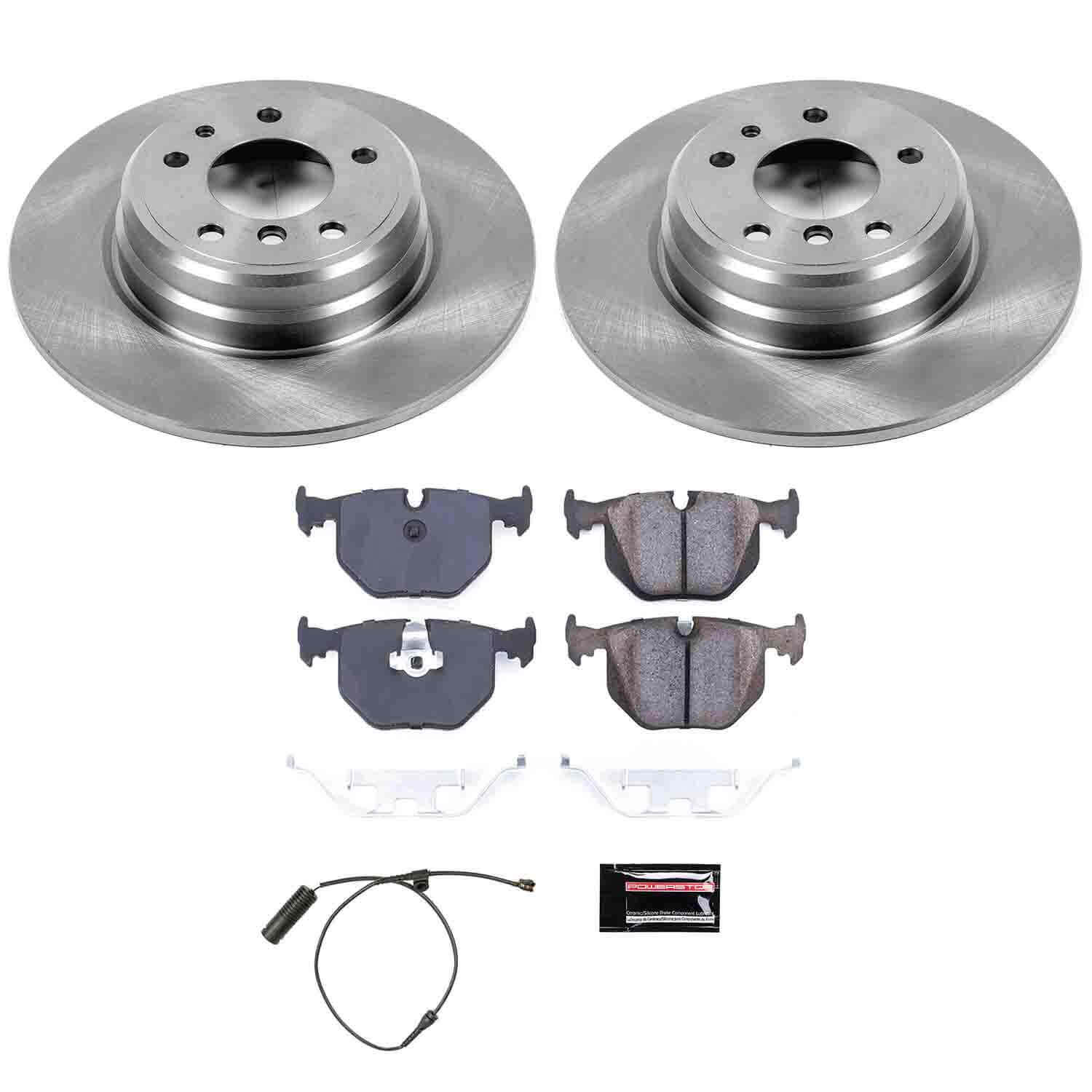 Power Stop KOE5711 Autospecialty - 1-Click Daily Driver Brake Kits (Rear) for 1995-2001 BMW 740I product image