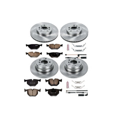 Power Stop KOE5718 Autospecialty - 1-Click Daily Driver Brake Kits (Front And Rear) for 2000-2006 BMW X5 product image