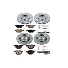 Power Stop KOE5719 Autospecialty - 1-Click Daily Driver Brake Kits (Front And Rear) for 2004-2006 BMW X5 product image
