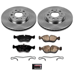 Power Stop KOE572 Autospecialty - 1-Click Daily Driver Brake Kits (Front) for 1994-2004 Volvo 850 product image