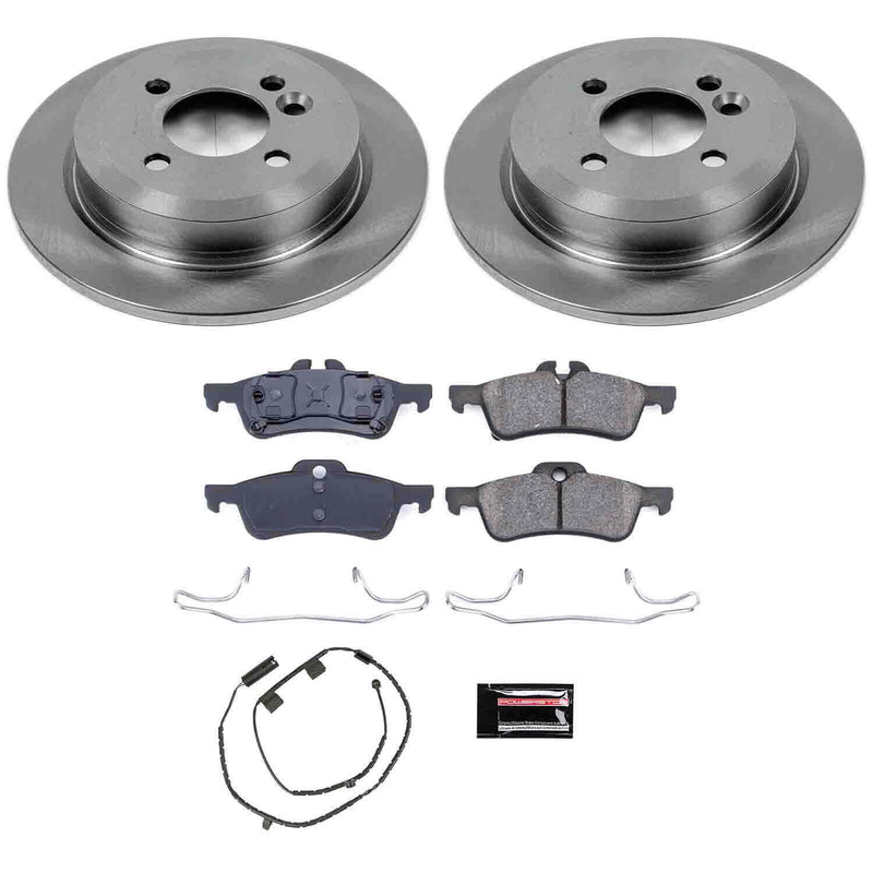 Power Stop KOE5726 Autospecialty - 1-Click Daily Driver Brake Kits (Rear) for 2002-2006 MINI Cooper product image