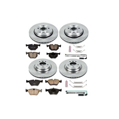 Power Stop KOE5728 Autospecialty - 1-Click Daily Driver Brake Kits (Front And Rear) for 2001-2006 BMW 330CI product image