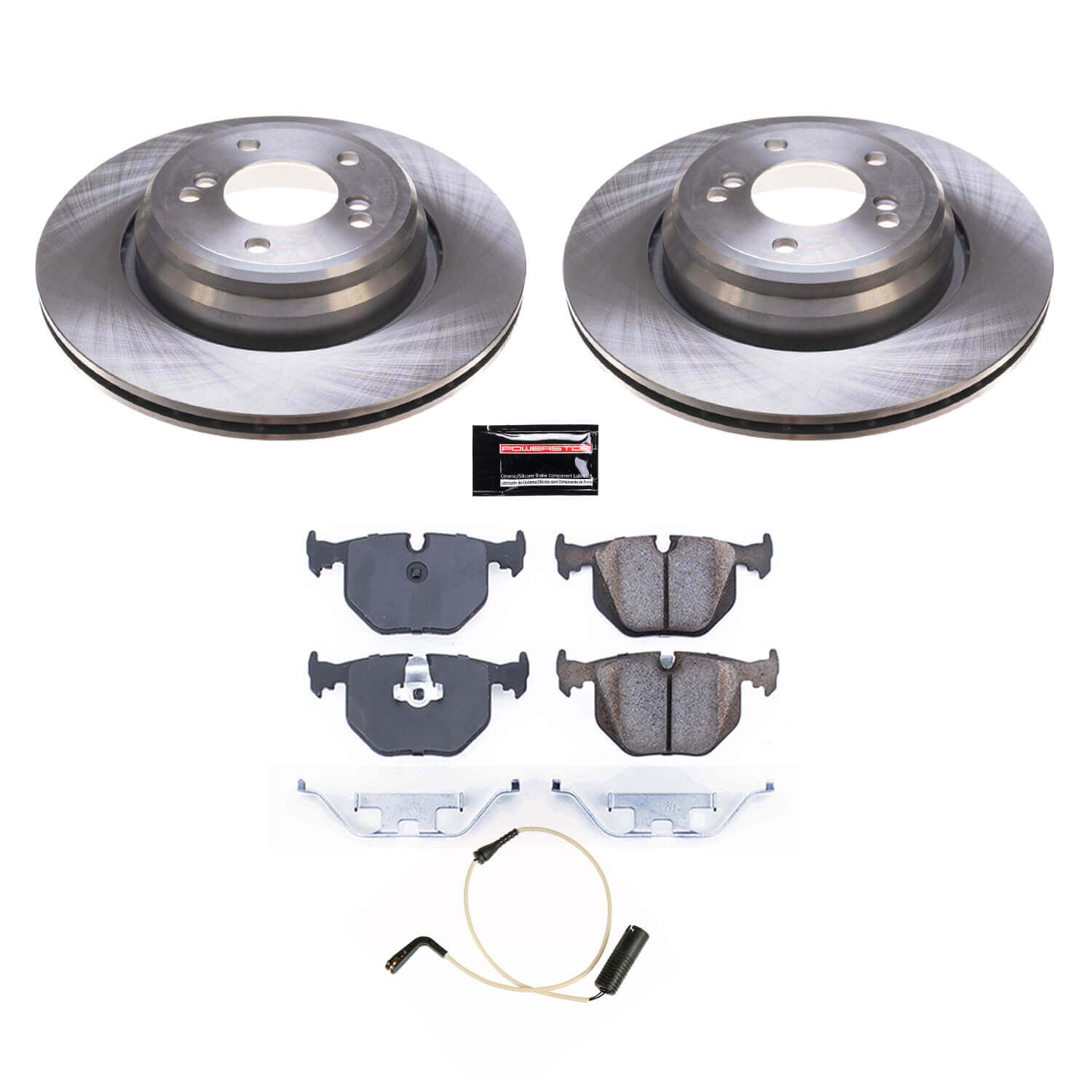 Power Stop KOE5731 Autospecialty 1-Click Daily Driver Rear Pad And Rotor Kit for 2000-2003 BMW M5 product image