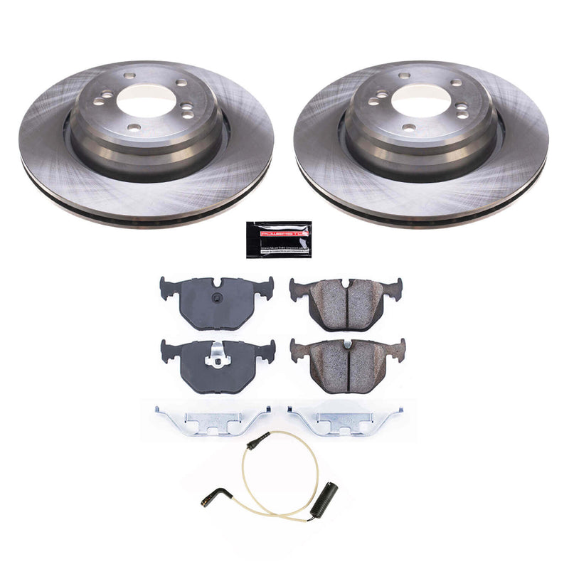Power Stop KOE5731 Autospecialty 1-Click Daily Driver Rear Pad And Rotor Kit for 2000-2003 BMW M5 product image