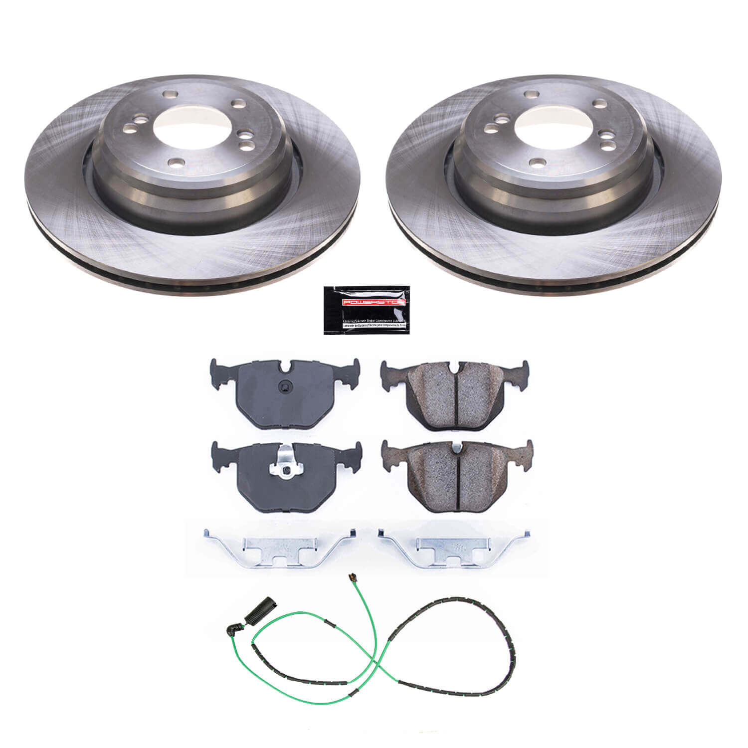 Power Stop KOE5732 Autospecialty 1-Click Daily Driver Rear Pad And Rotor Kit for 2001-2006 BMW M3 product image