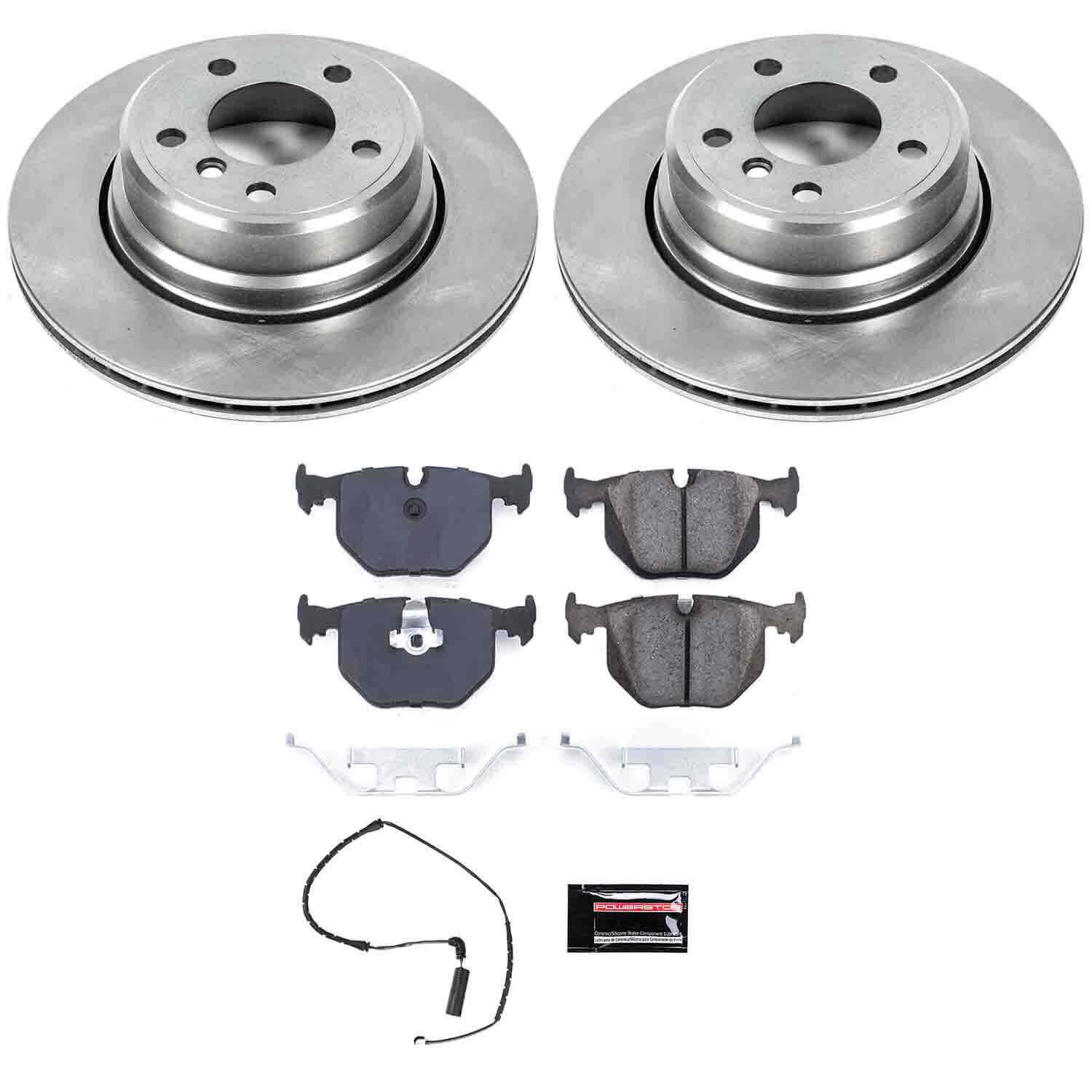 Power Stop KOE5734 Autospecialty - 1-Click Daily Driver Brake Kits (Rear) for 2002-2006 BMW X5 product image