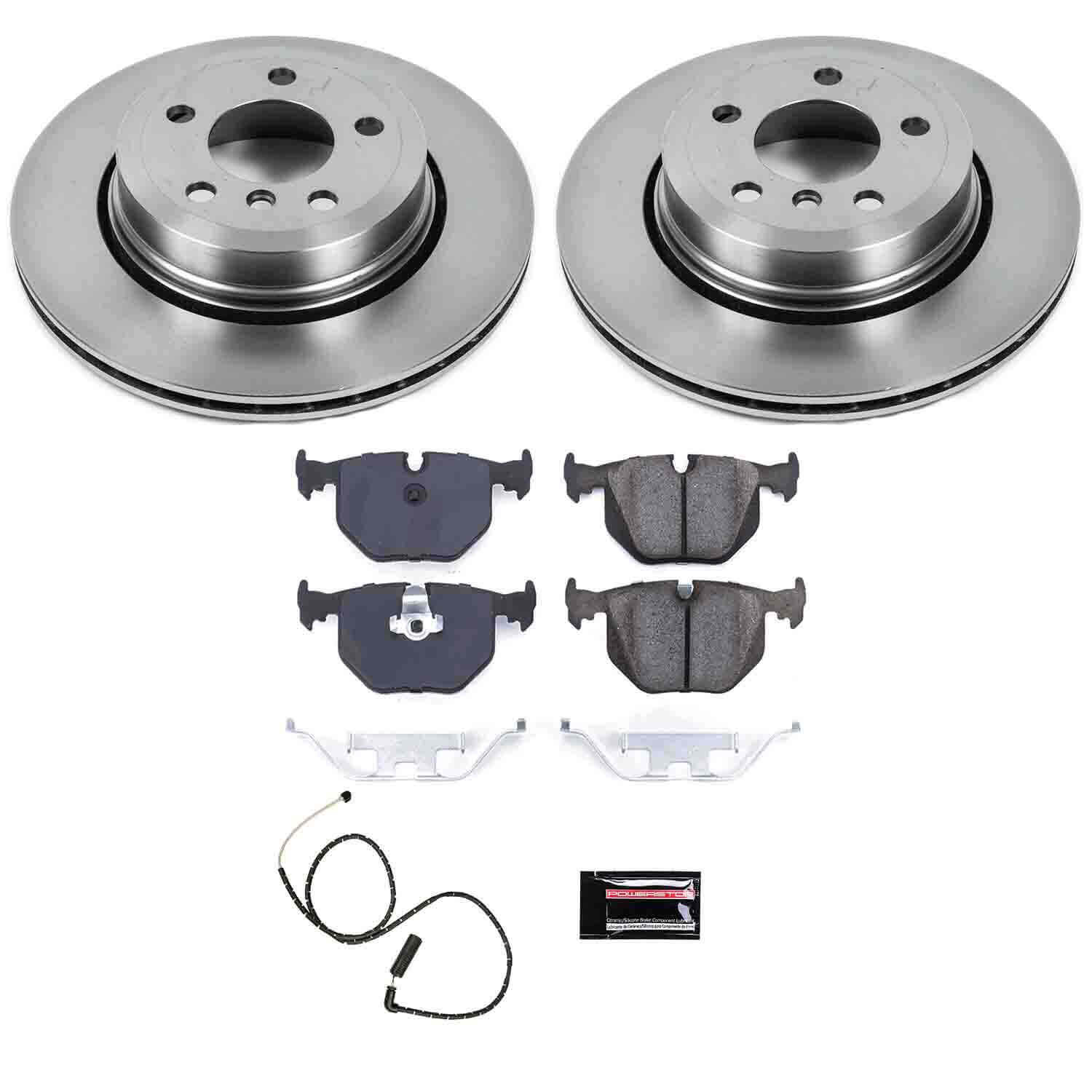 Power Stop KOE5738 Autospecialty - 1-Click Daily Driver Brake Kits (Rear) for 2004-2010 BMW X3 product image