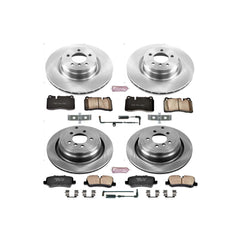 Power Stop KOE5744 Autospecialty 1-Click Daily Driver Front And Rear Pad And Rotor Kit for 2006-2009 Land Rover Range Rover product image