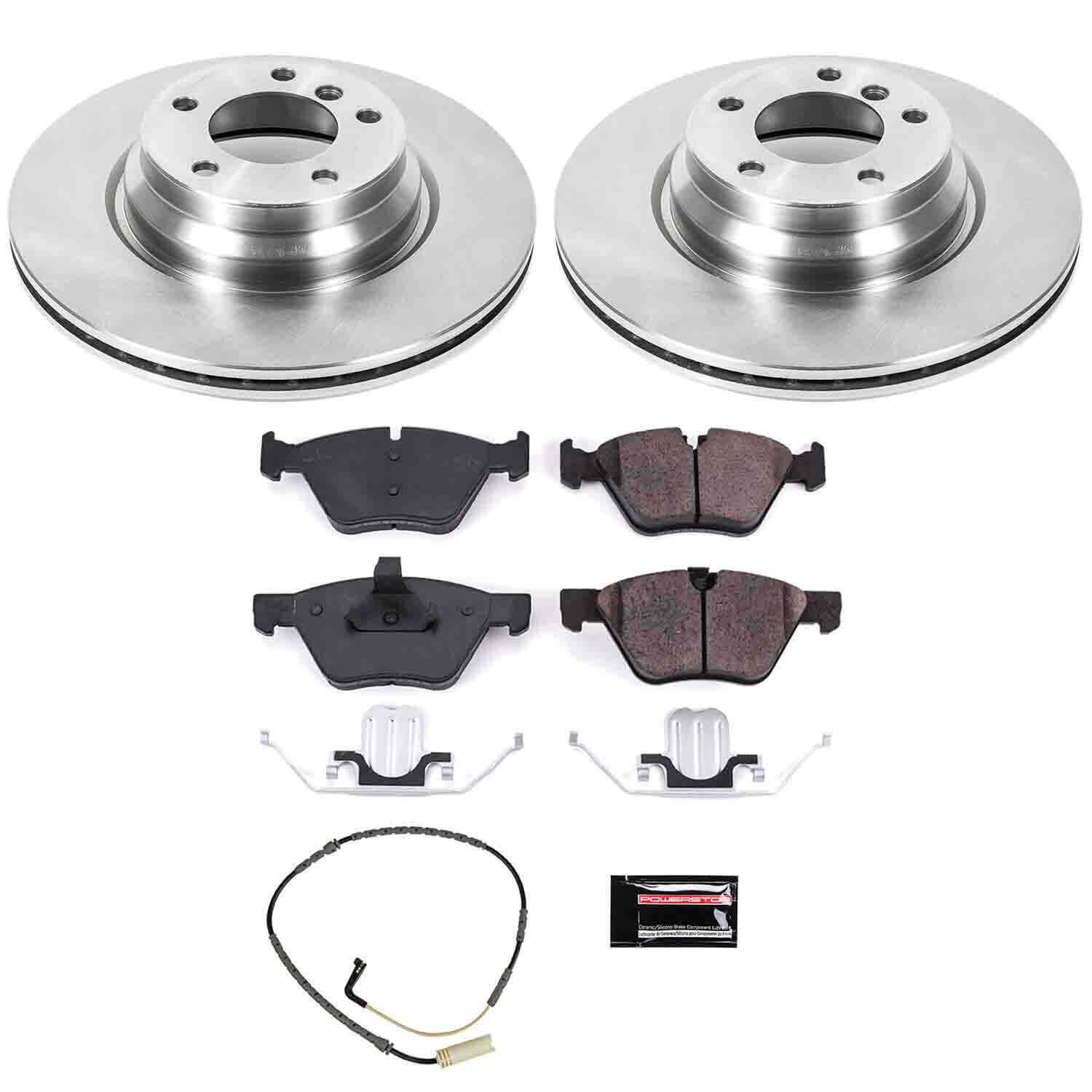 Power Stop KOE5767 Autospecialty - 1-Click Daily Driver Brake Kits (Front) for 2006 BMW 330XI product image