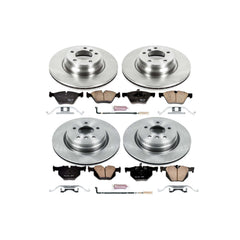 Power Stop KOE5768 Autospecialty - 1-Click Daily Driver Brake Kits (Front And Rear) for 2006 BMW 330XI product image