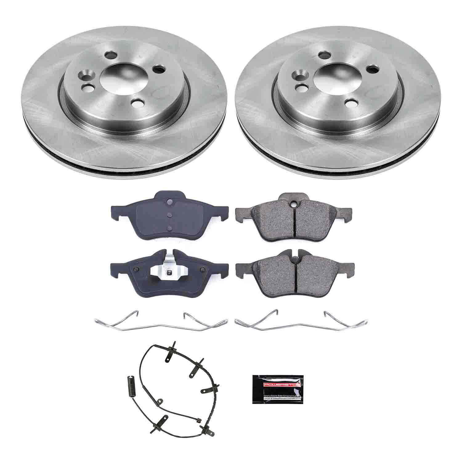 Power Stop KOE5780 Autospecialty - 1-Click Daily Driver Brake Kits (Front) for 2007-2008 MINI Cooper product image